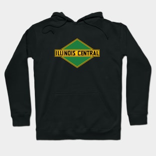 Vintage Illinois Central Railroad Hoodie